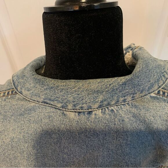 ZARA Jean Jacket Womens Sz Small - Picture 7 of 10